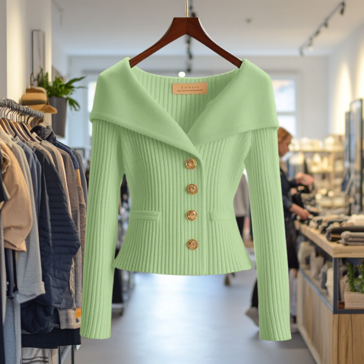 Women's Luxurious Knit Cardigan - Everyday Elegance & Warmth