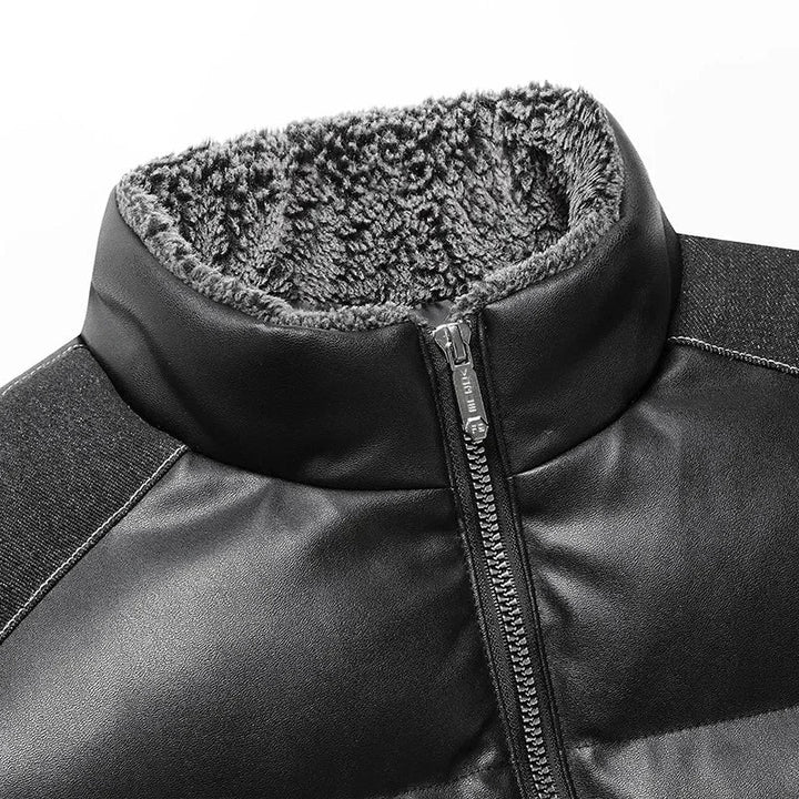 Men's Padded Gilet – Quilted Insulated Vest with Stand Collar