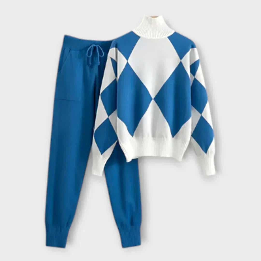Women's Elegant Two-Piece Set - Versatile Day-to-Night Outfit
