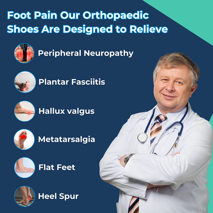 Orthopaedic Comfort Shoes – Supportive Cushioned Everyday Wear – view 8