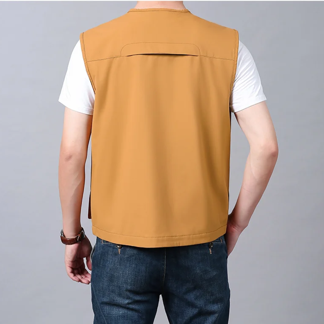 Women's Stylish Cargo Vest - Casual Layering Essential