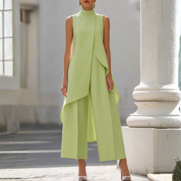 Women's Elegant Drop-Waist Jumpsuit - Effortless Chic
