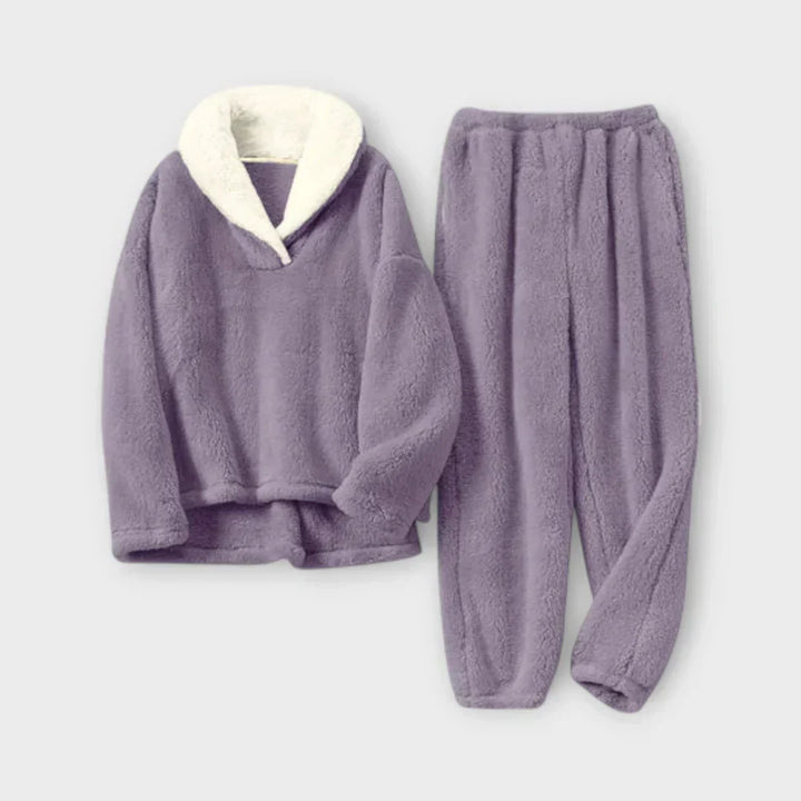 Women's Cozy Flannel Loungewear Set - Perfect for Relaxing