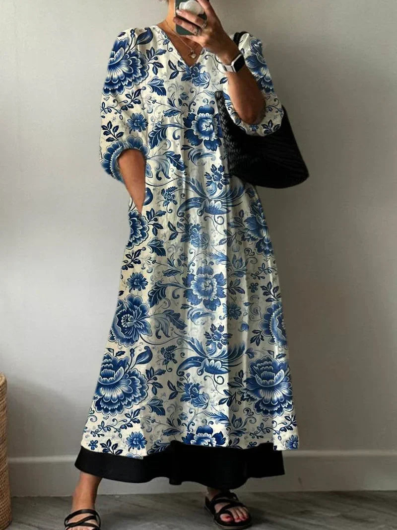 Women's Floral Mia Print Dress - Perfect for Summer Outings