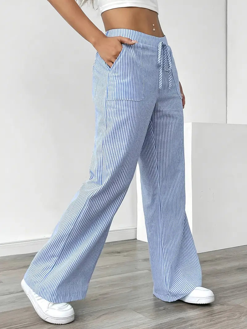 Women's Drawstring Pants - Effortless Everyday Style