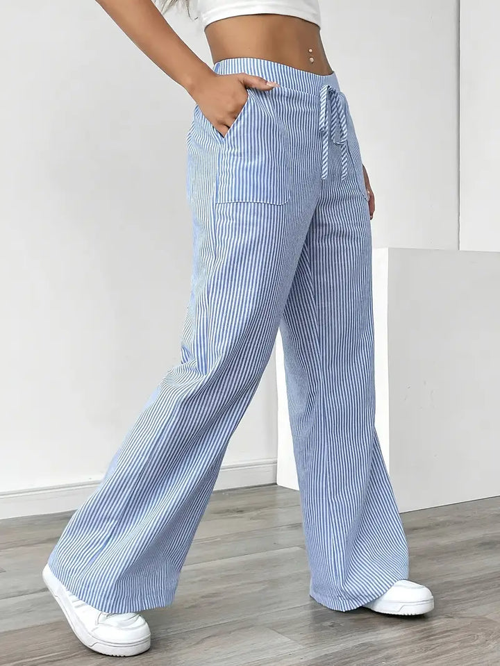 Women's Drawstring Pants - Effortless Everyday Style