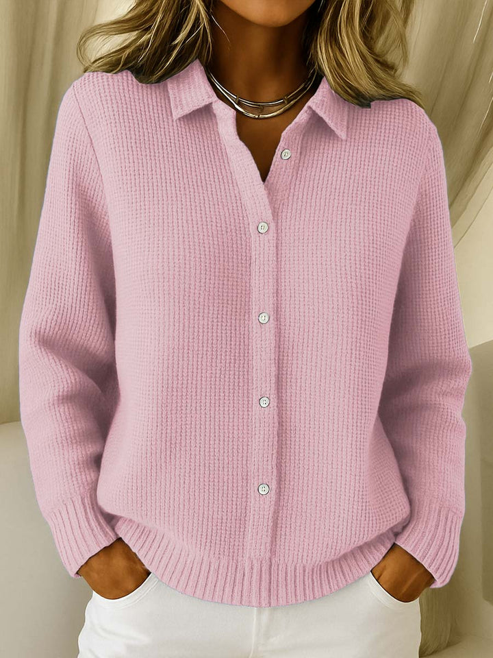 Women's Button-Up Sweater - Cozy Elegance Everyday