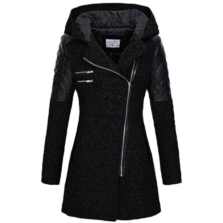 Women's Zoë Slant-Zip Winter Jacket - Warm & Lightweight