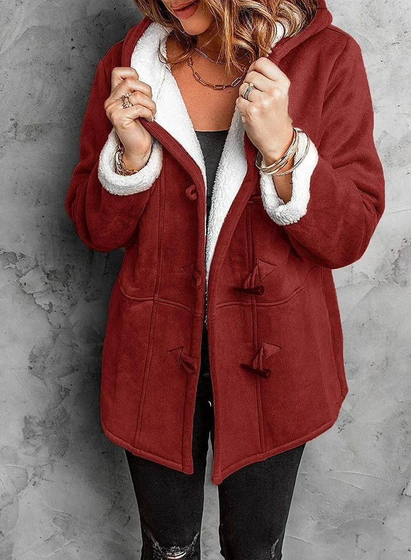 Women's Emily Fur-Lined Coat - Elegant Winter Warmth