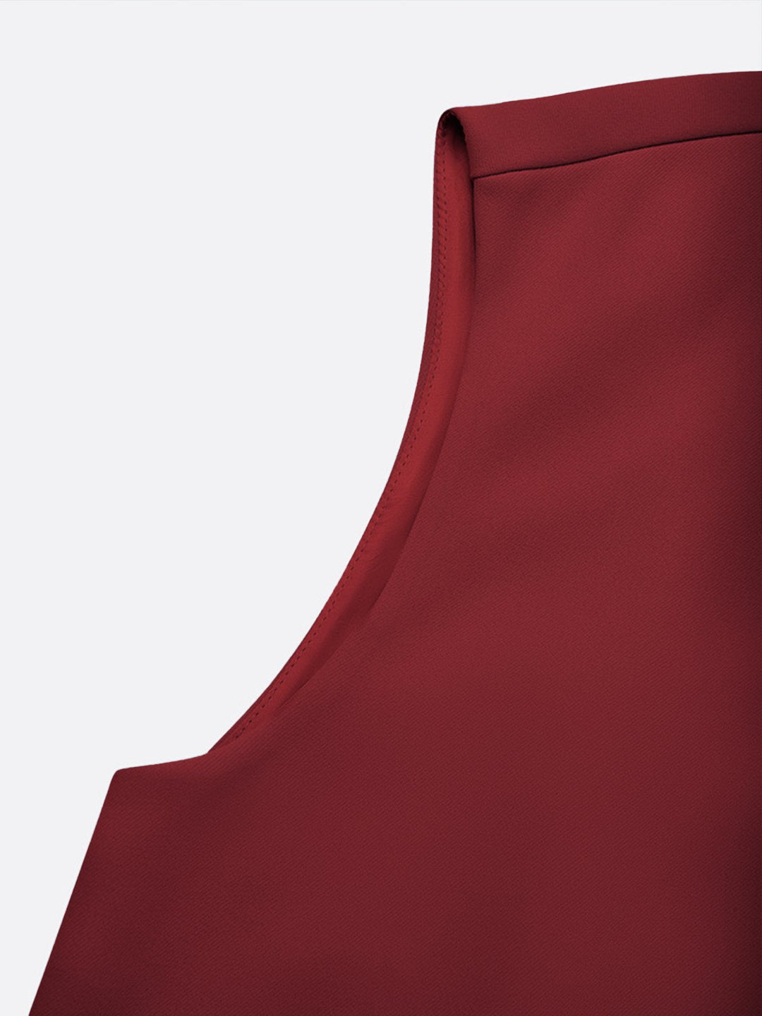 Women's Stretch Midi Dress with Side Drape - Effortless Elegance