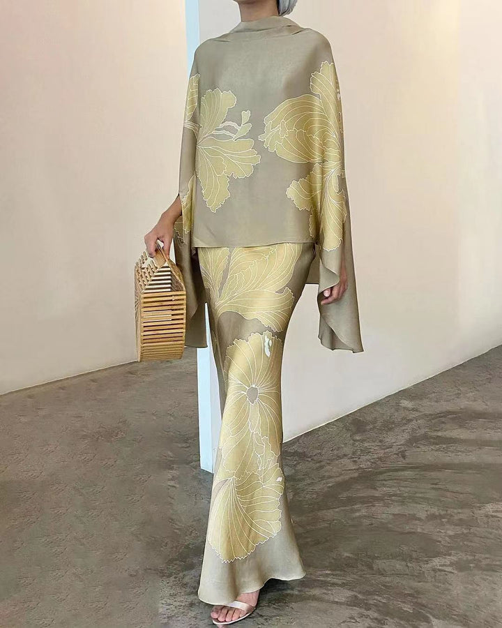 Women's Printed Loose Two-Piece Set - Breezy Everyday Style