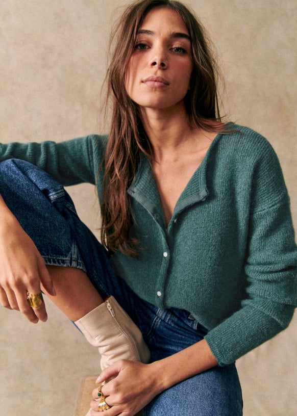 Women's Eloise Classic Button-Down Cardigan - Effortless Layering