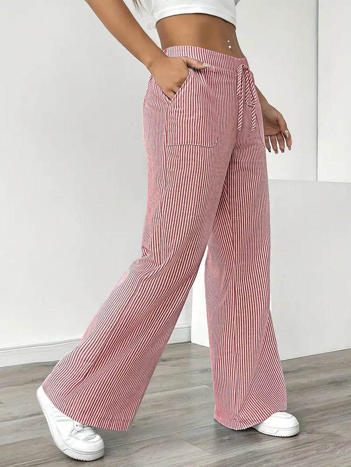 Women's Drawstring Pants - Effortless Everyday Style