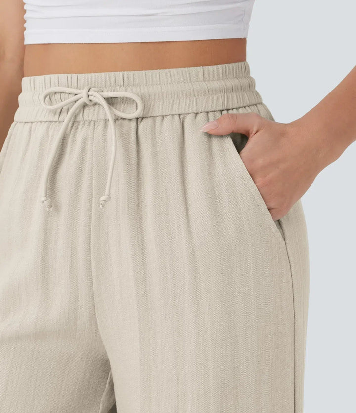 Women's Sarah Effortless Wide Leg Pants - Everyday Elegance