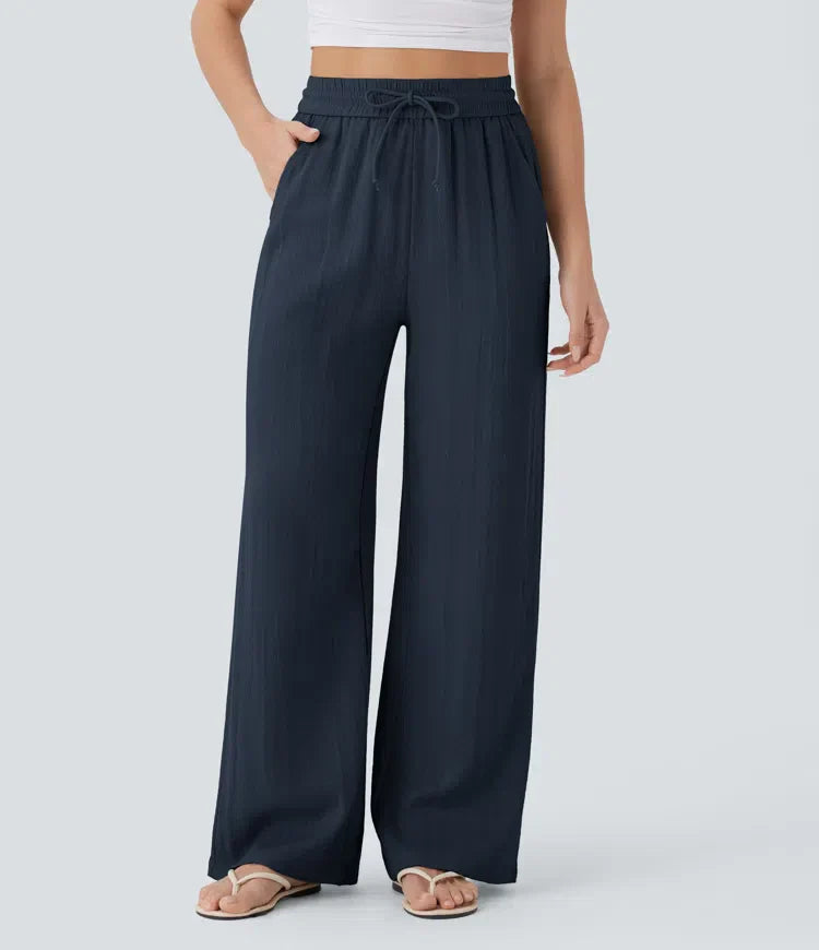 Women's Sarah Effortless Wide Leg Pants - Everyday Elegance