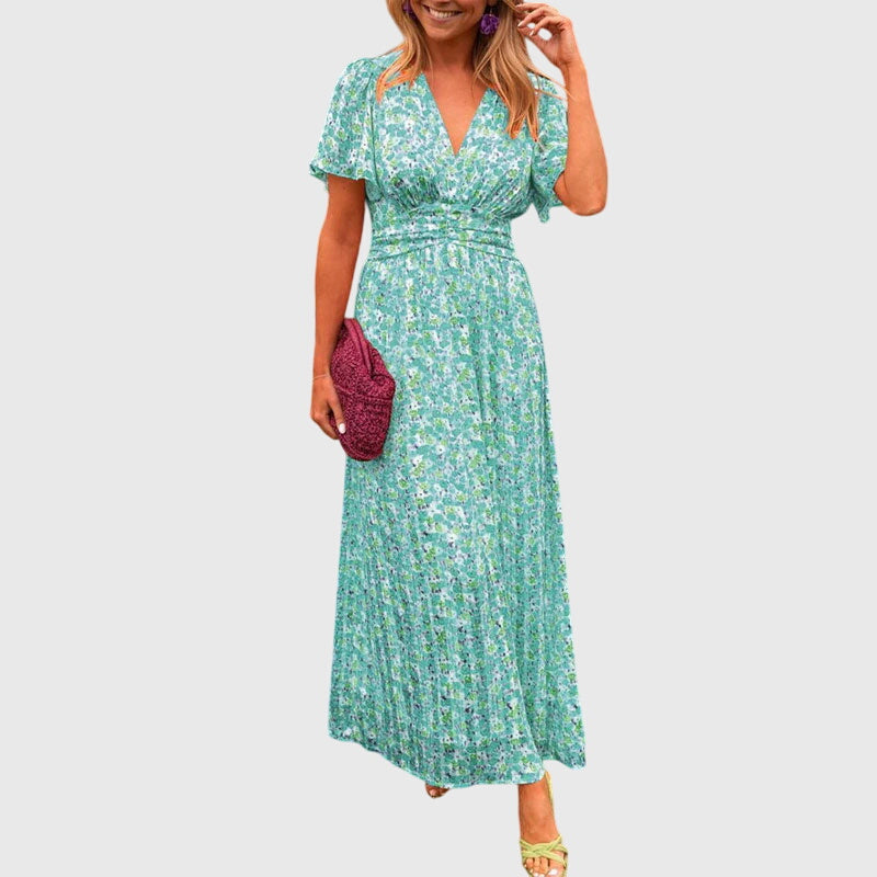 Women's Alice Floral Summer Dress - Effortless Elegance for Sunny Days