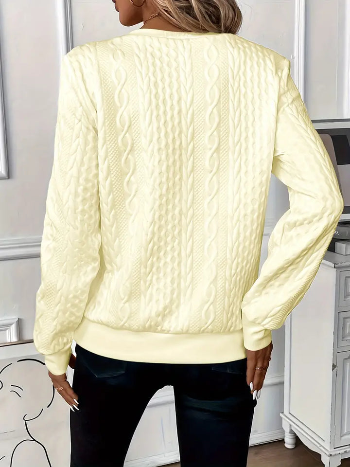 Women's Cozy Relaxed-Fit Sweater - Everyday Warmth