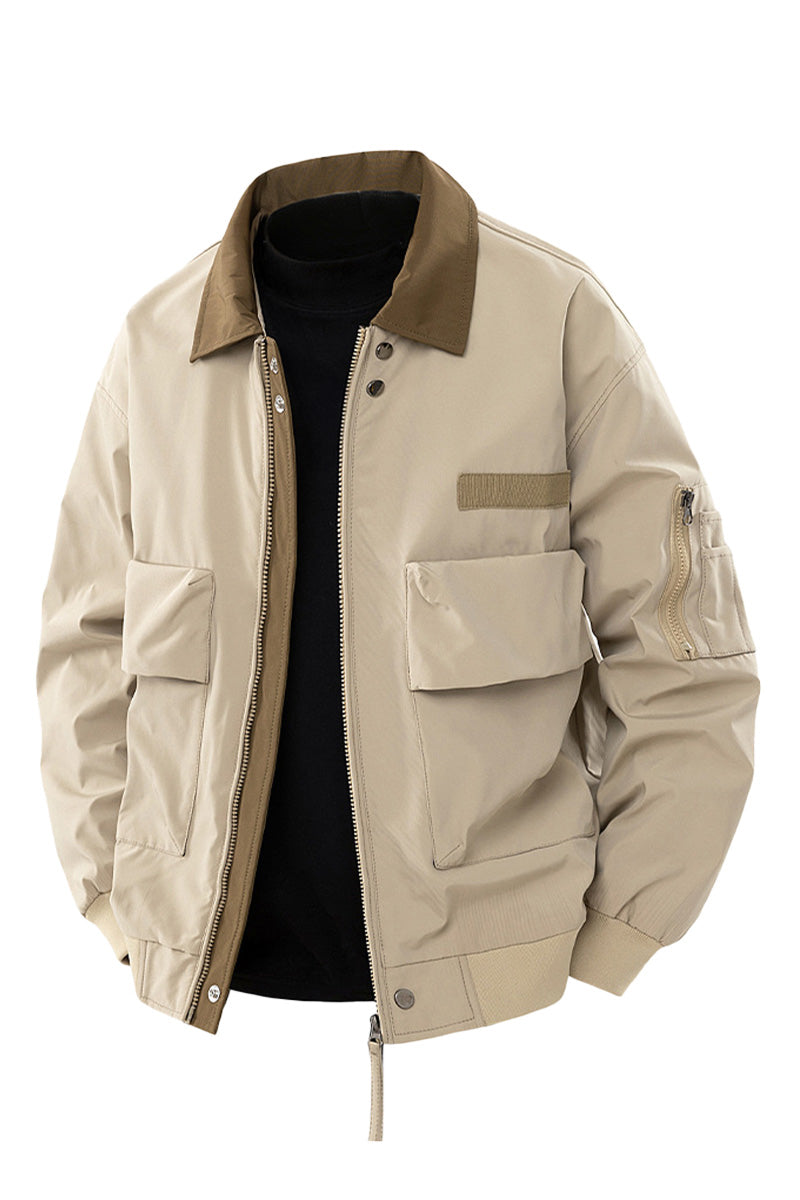 Men's Jake Utility Bomber Jacket - Everyday Urban Style