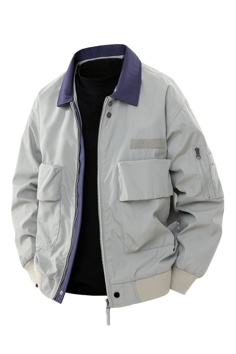 Men's Jake Utility Bomber Jacket - Everyday Urban Style