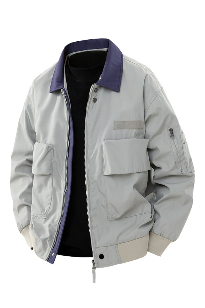 Men's Jake Utility Bomber Jacket - Everyday Urban Style