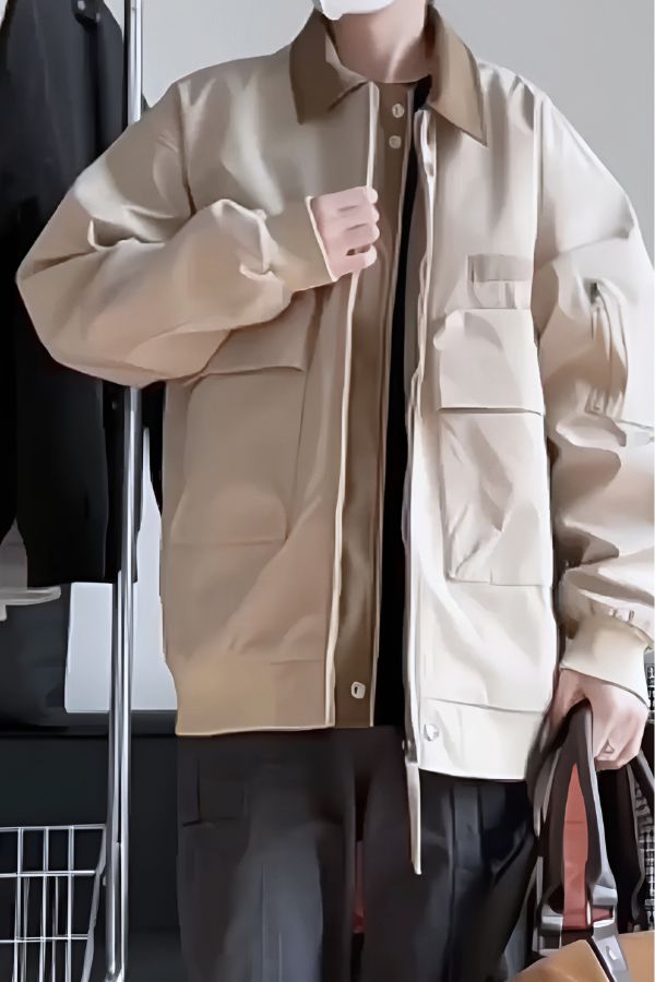 Men's Jake Utility Bomber Jacket - Everyday Urban Style