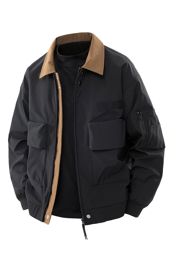 Men's Jake Utility Bomber Jacket - Everyday Urban Style
