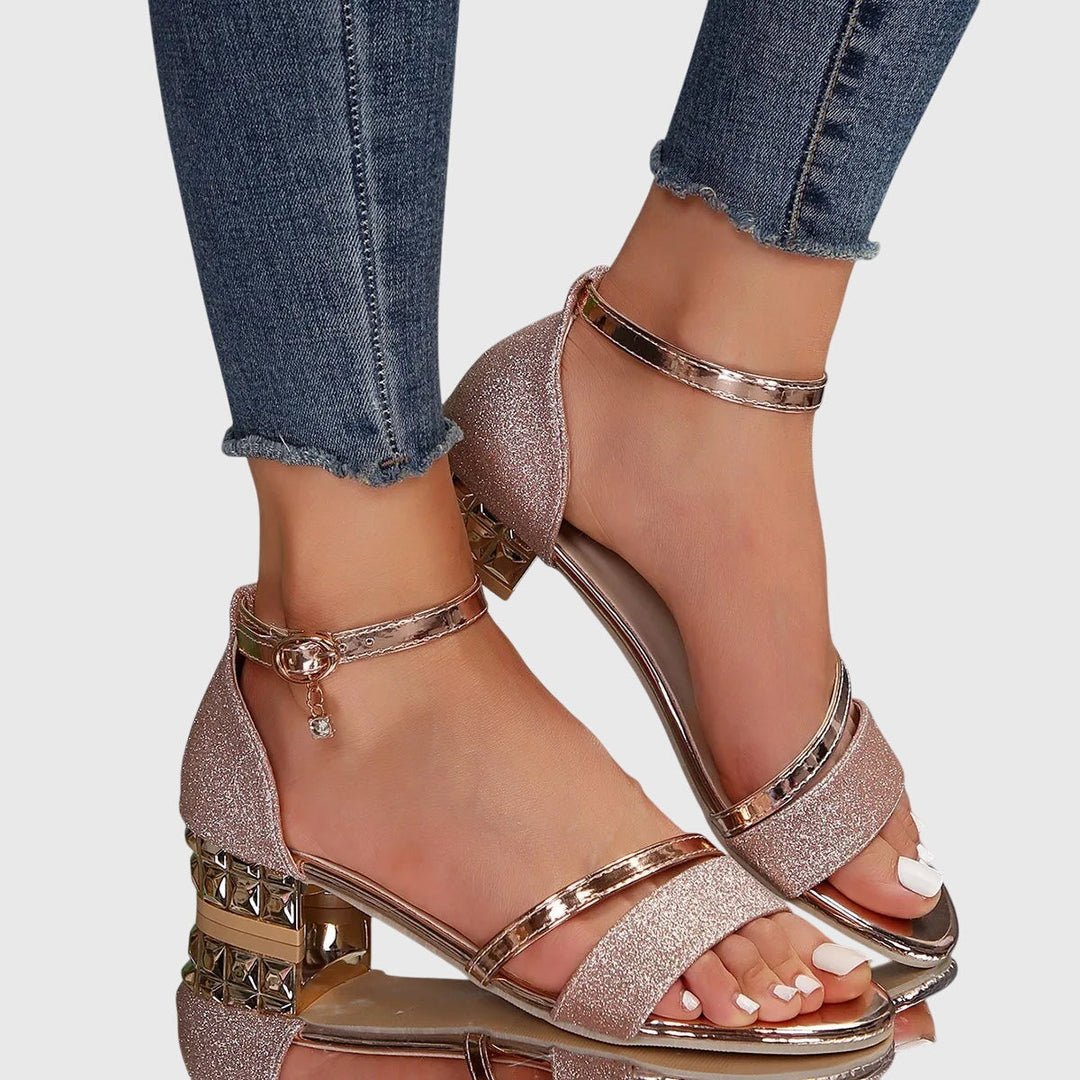 Women's Alison Heeled Sandals - Orthopedic Comfort and Support
