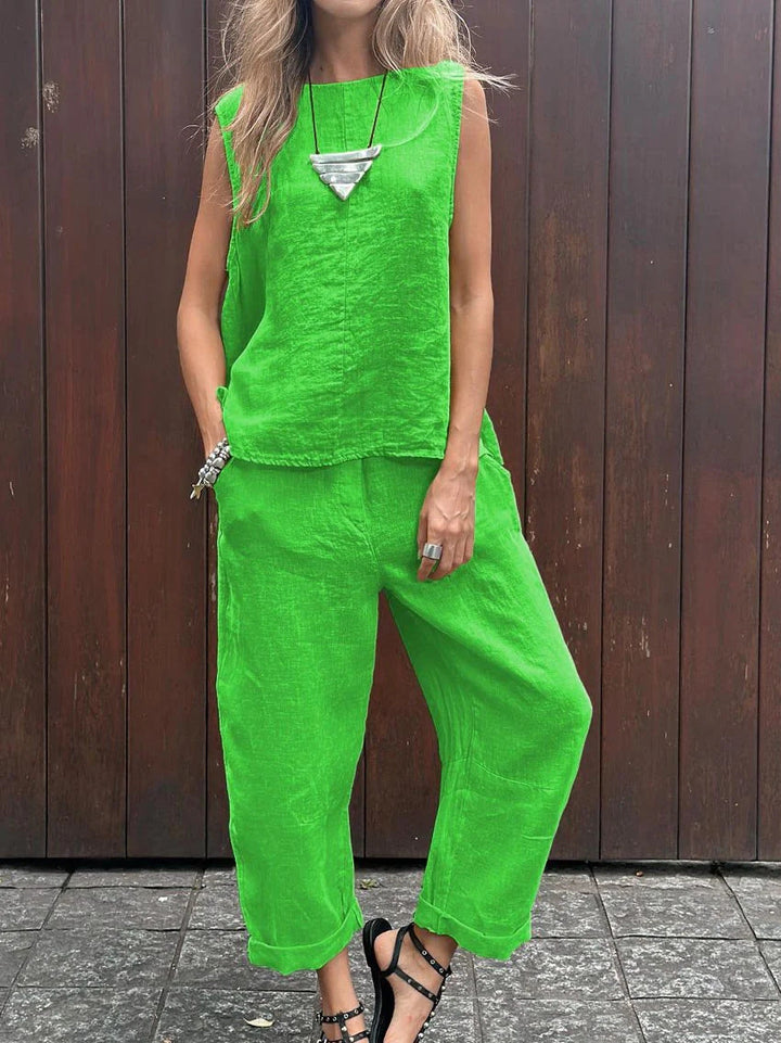 Women's Zenneth Casual Two-Piece Set - Effortless Everyday