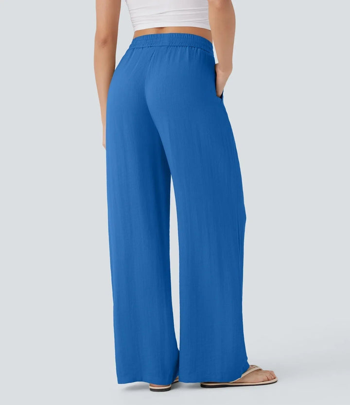 Women's Sarah Effortless Wide Leg Pants - Everyday Elegance