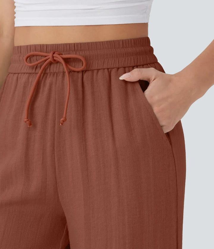 Women's Sarah Effortless Wide Leg Pants - Everyday Elegance