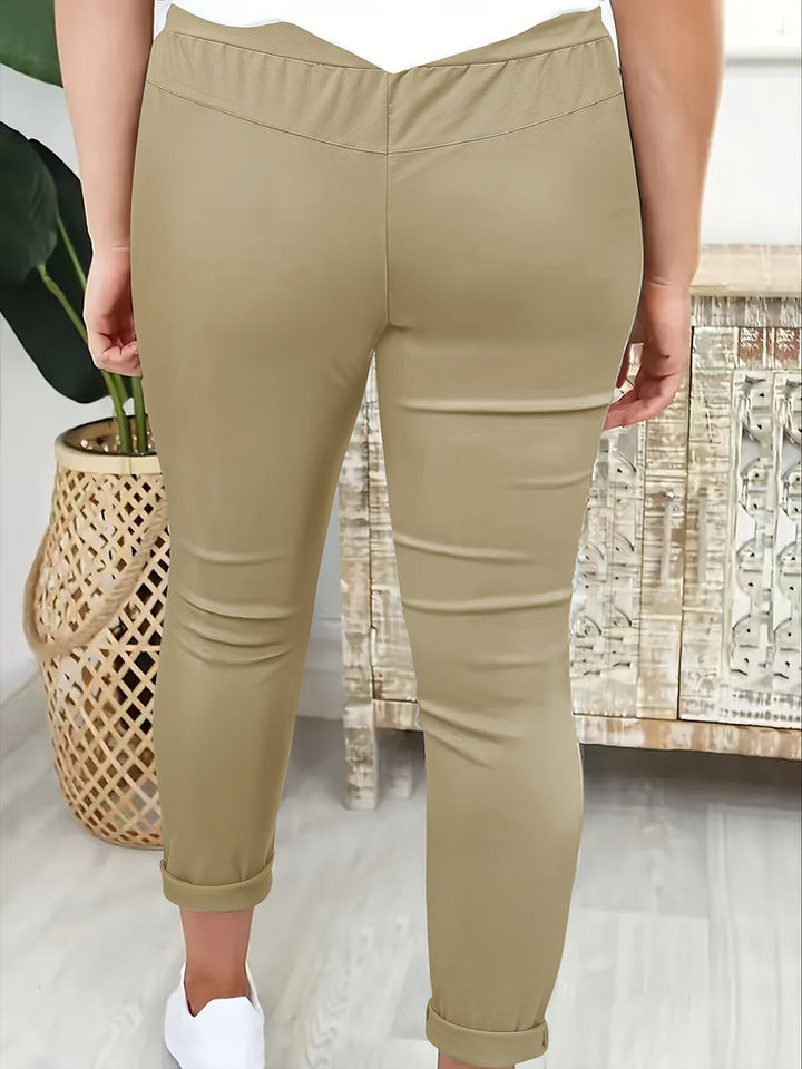 Women's Soft Drawstring Trousers - Effortless Comfort