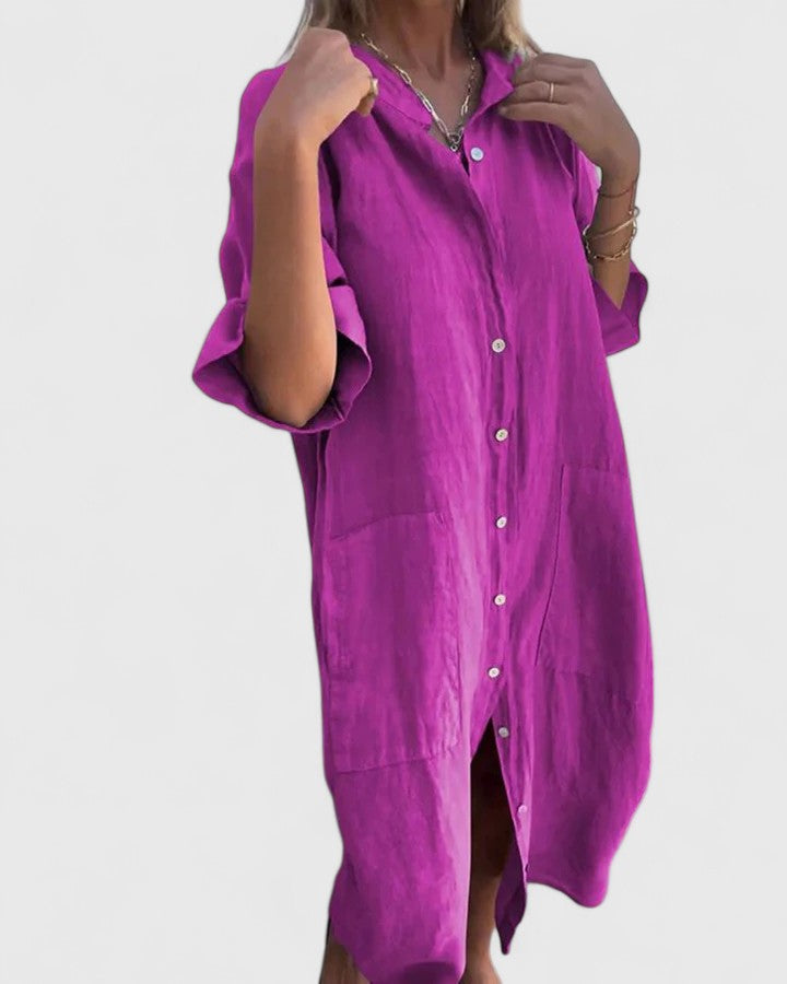 Women's Oversized Elegant Dress - Effortless Style for Any Occasion