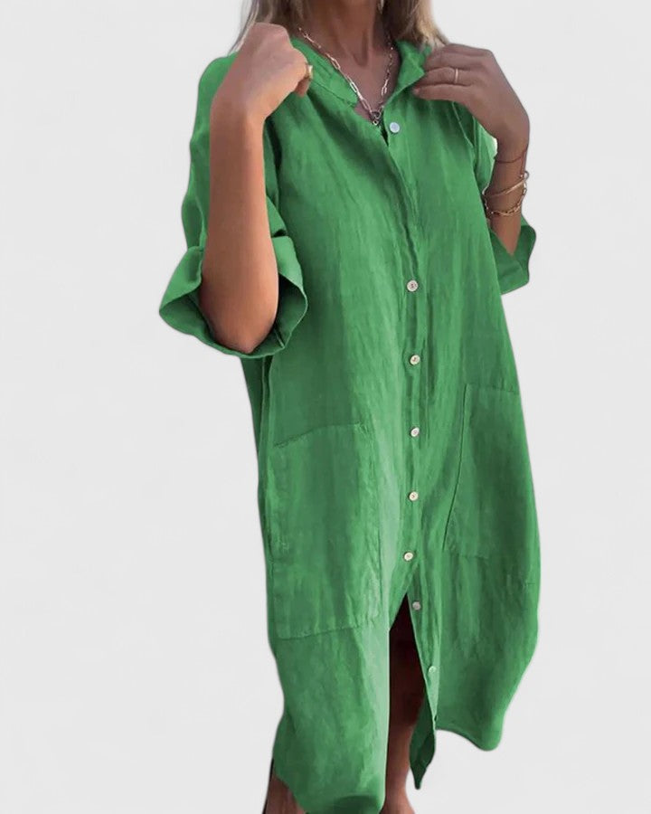 Women's Oversized Elegant Dress - Effortless Style for Any Occasion