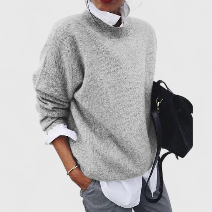 Women's Classic Crew Neck Sweater - Everyday Wardrobe Essential