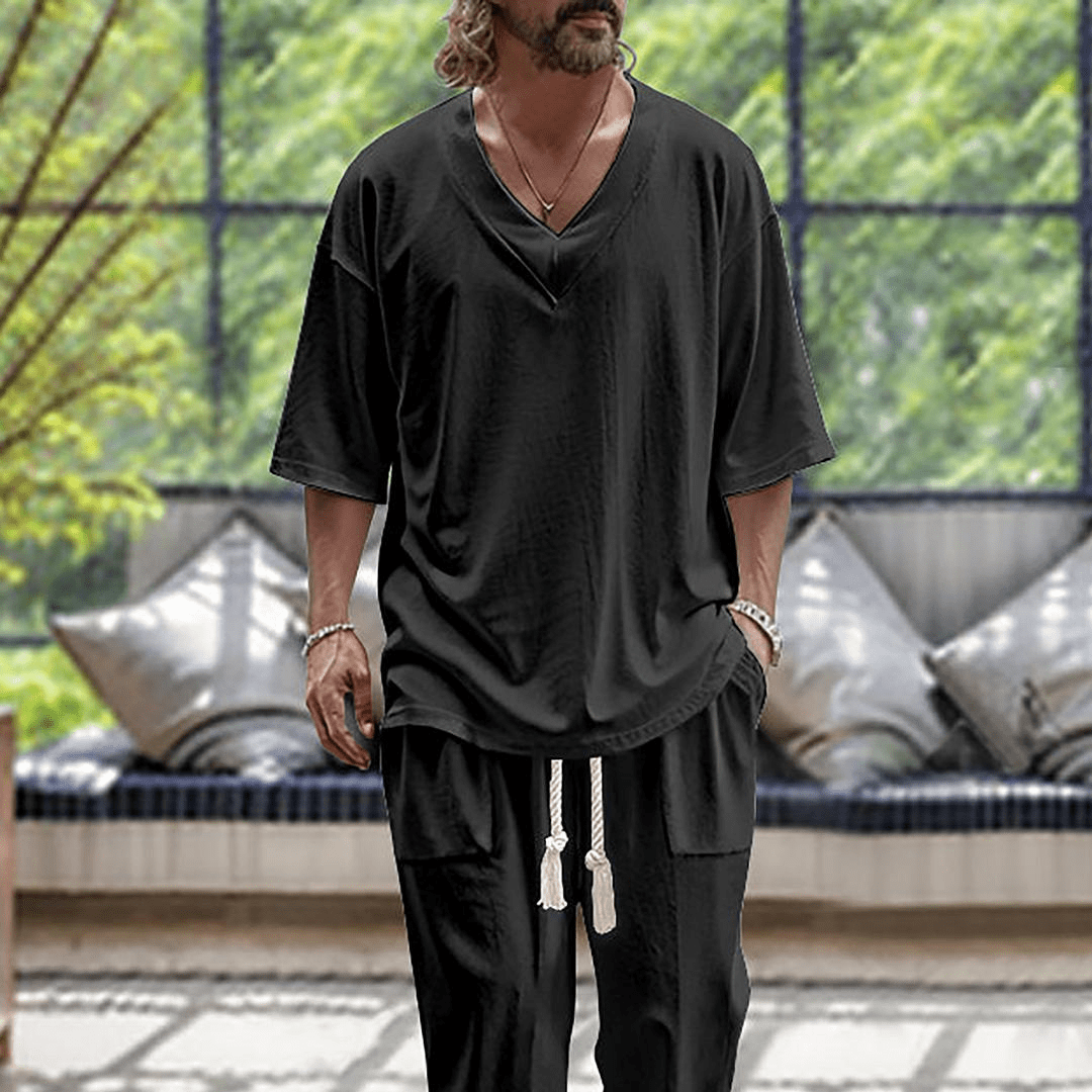 Men's Nerio Premium Summer Set - Effortless Style & Comfort