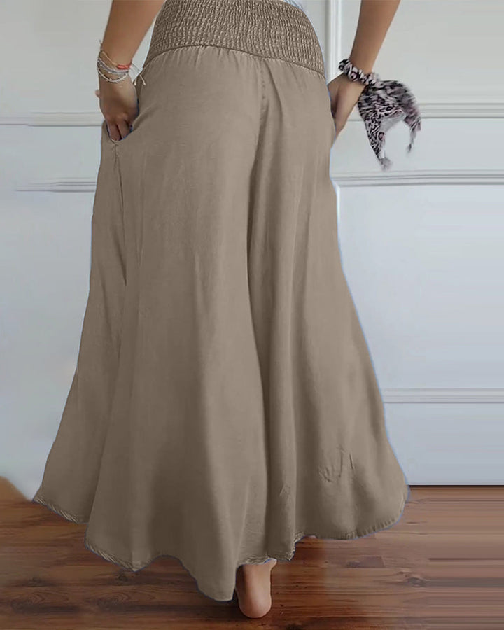 Women's Emilia Wide-Leg Pants - Comfortable & Breezy for Everyday