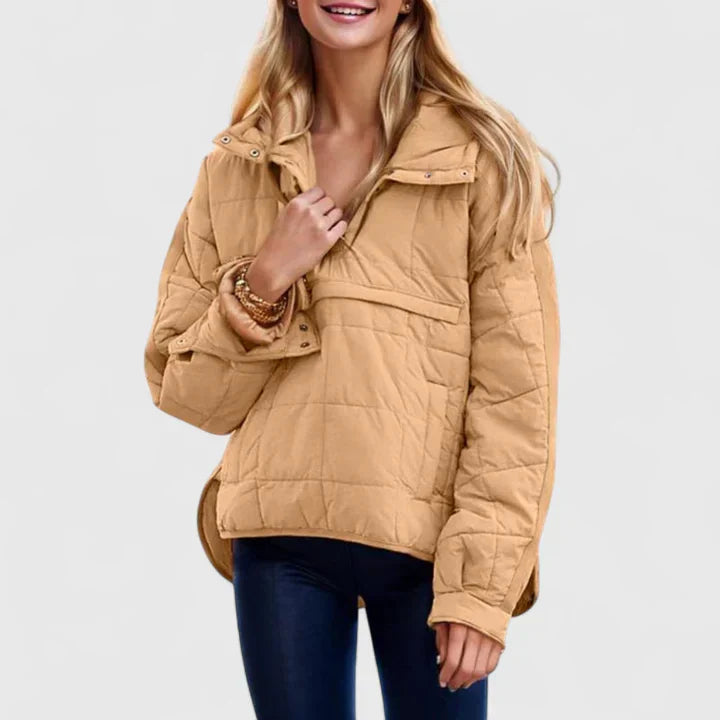 Women's Cora Cozy Quilted Puffer Jacket - Lightweight Warmth