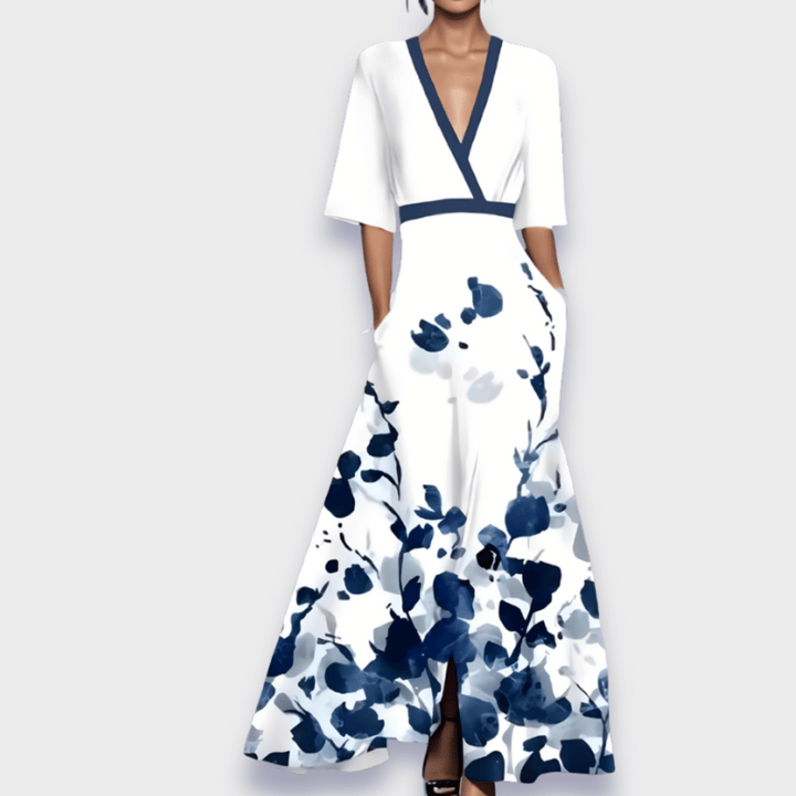 Women's Elegant Floral Dress - Effortless Day to Night Style