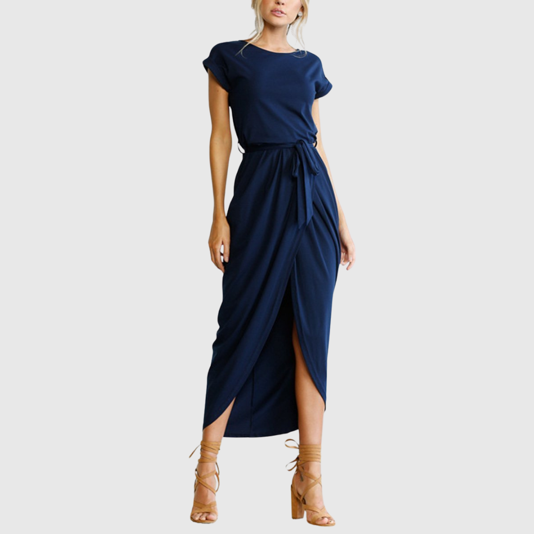 Women's Casual Midi Dress - Effortless Style for Any Occasion