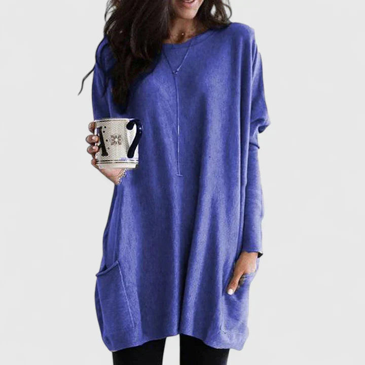 Women's Scarlett Relaxed Pocket Tunic - Effortless Everyday Comfort