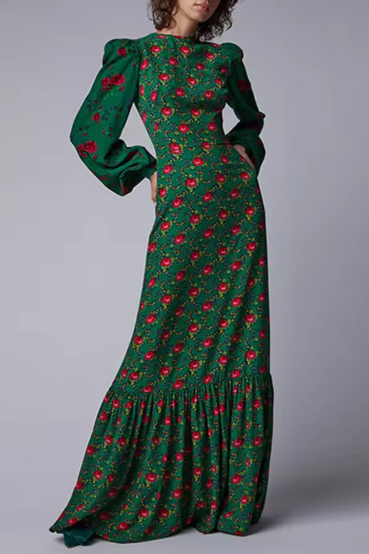 Women's Floral Boho Maxi Dress - Perfect for Parties and Special
