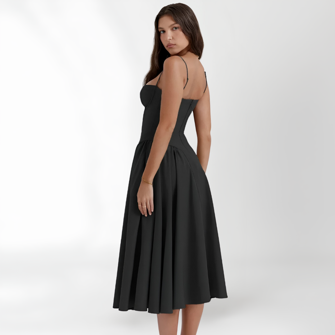 Women's Maren Sleeveless Corset Dress - Elegant & Sophisticated