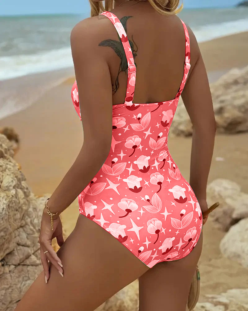 Women's Classic One-Piece Swimsuit - All-Day Security