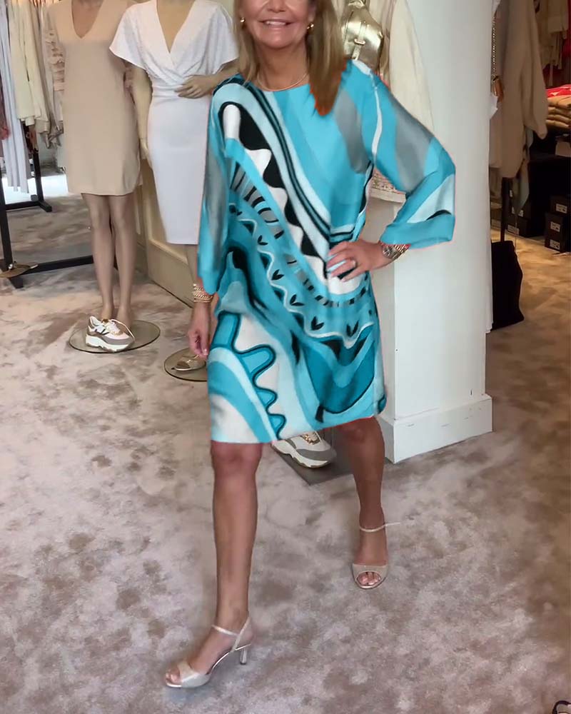 Women's Elegant Midi Dress - Timeless for Any Occasion
