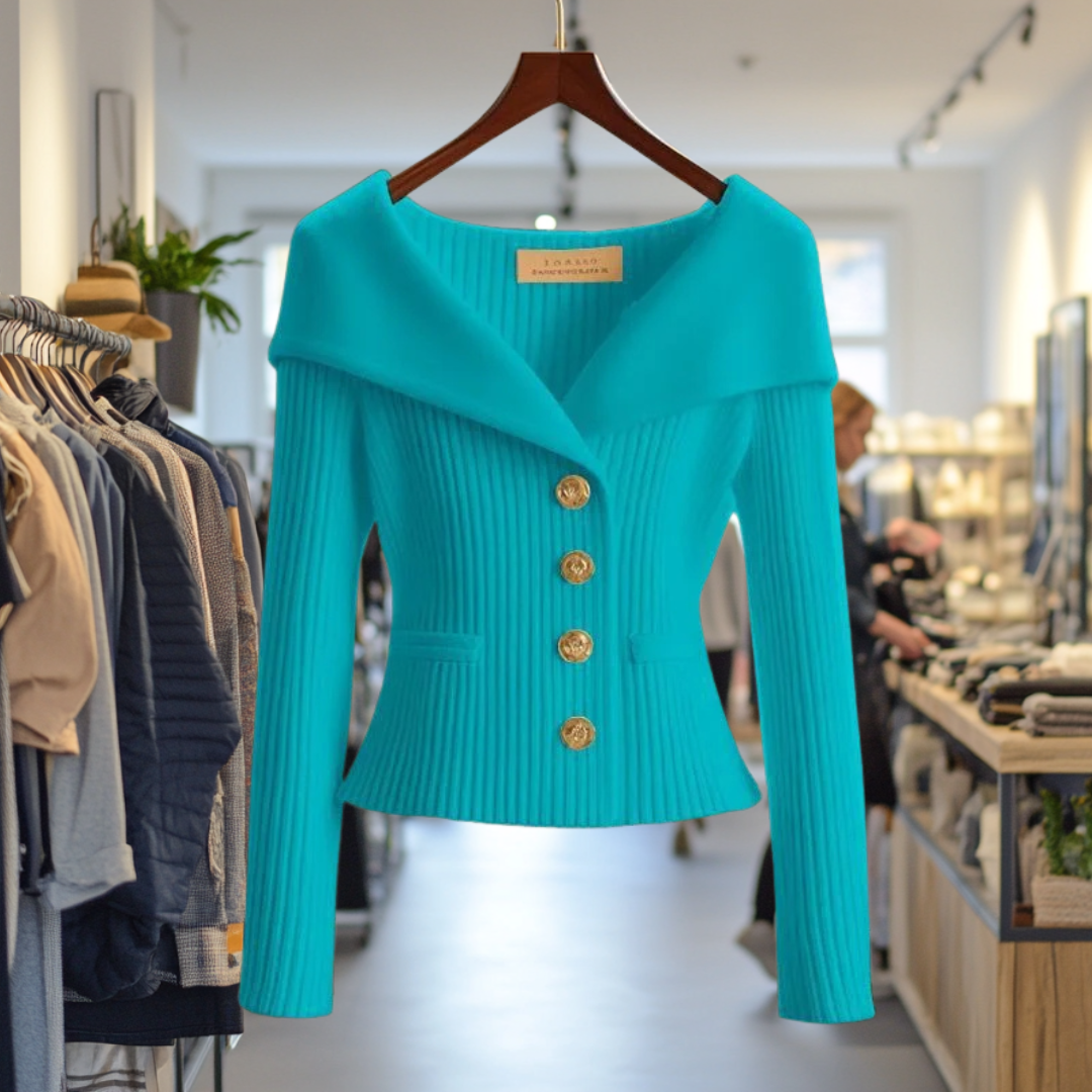 Women's Luxurious Knit Cardigan - Everyday Elegance & Warmth