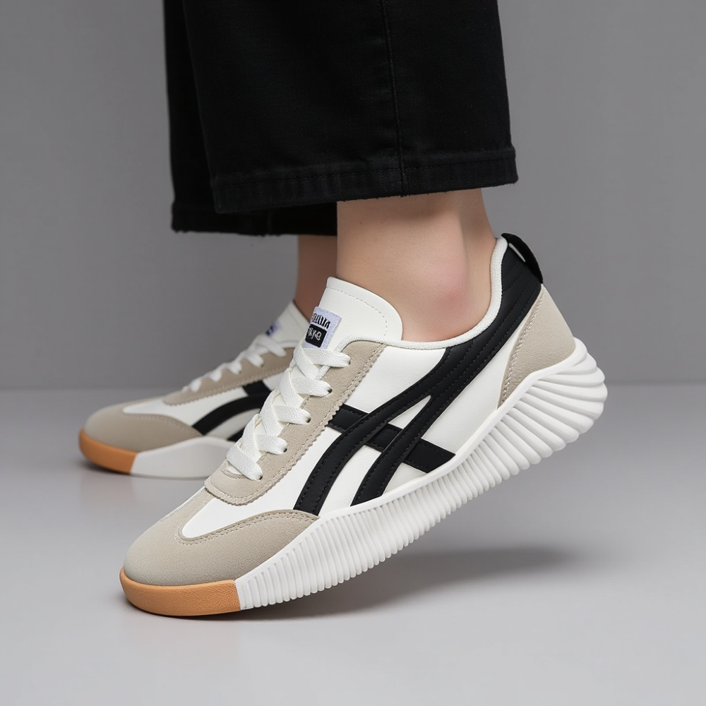 Women's Retro Trainers with Gel Cushioning – Everyday Comfort