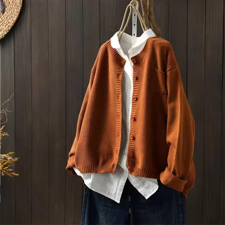 Women's Knit Casual Cardigan - Cozy Everyday Layering
