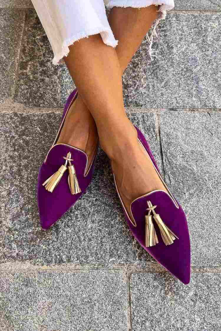 Women's Elegant Tassel Loafers - Classic Everyday Style