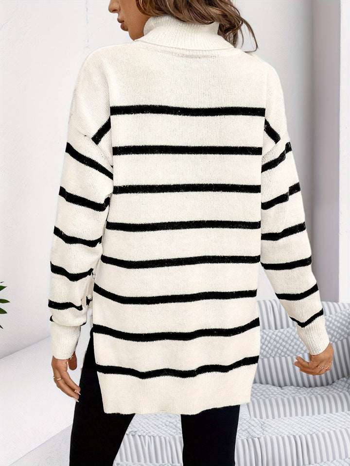 Women's Striped Maya Sweater - Cozy Everyday Style