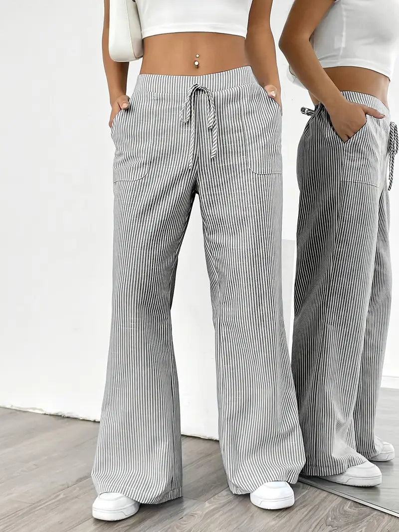 Women's Drawstring Pants - Effortless Everyday Style